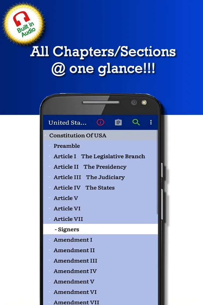 United States Constitution | Indus Appstore | Screenshot