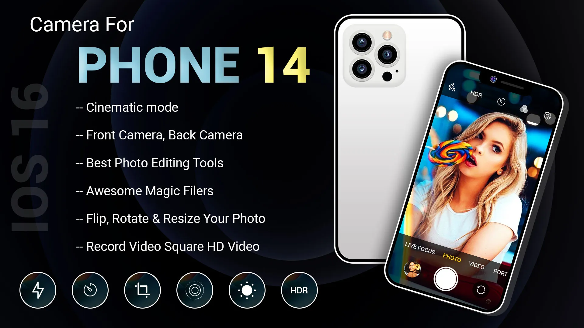 Camera for iphone 14 | Indus Appstore | Screenshot