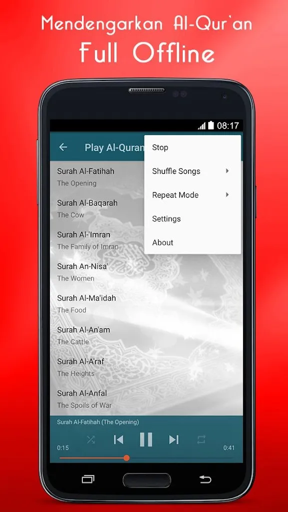 Al Quran MP3 (Full Offline) | Indus Appstore | Screenshot