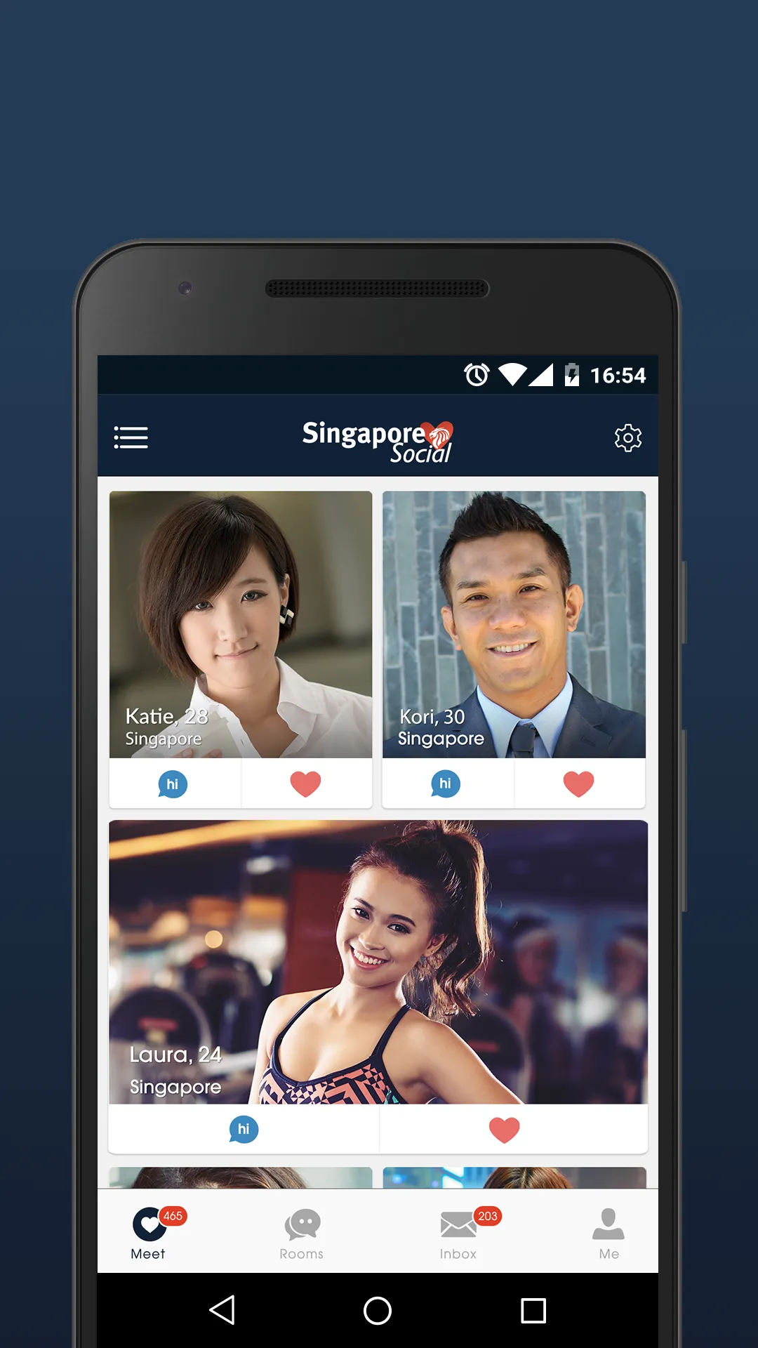 Dating in Singapore: Chat Meet | Indus Appstore | Screenshot