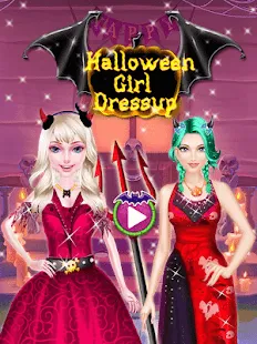 Halloween Dress Up Girls - Monster Dress Up Game | Indus Appstore | Screenshot