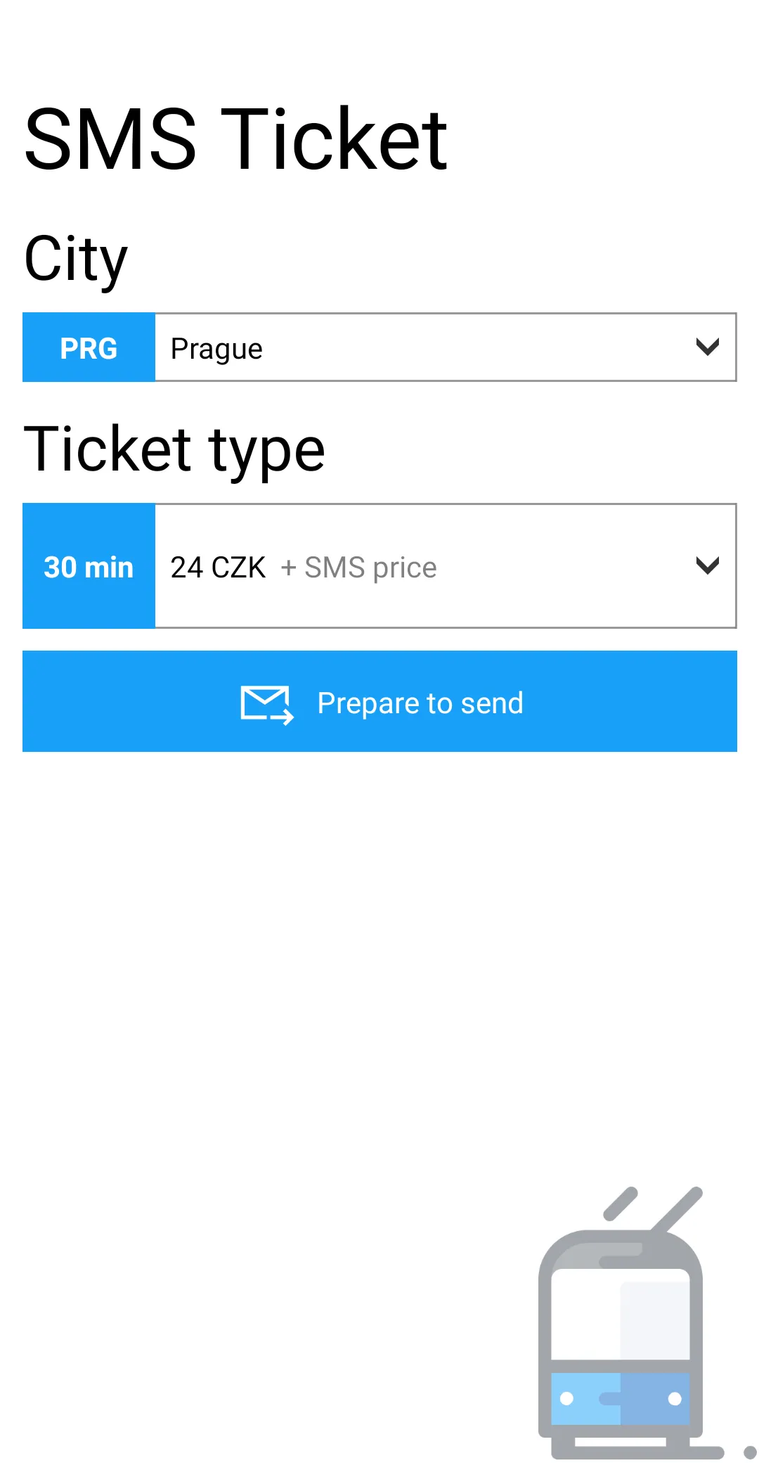 Czech SMS Ticket | Indus Appstore | Screenshot