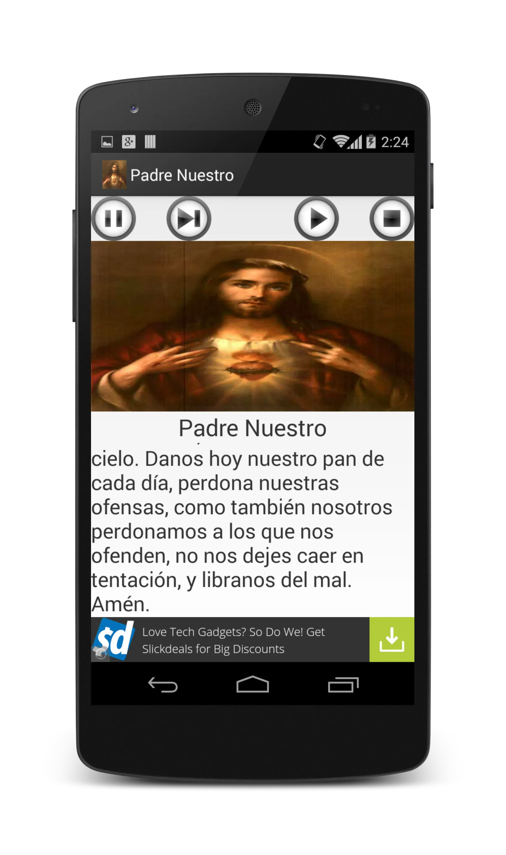 Padre Nuestro | Indus Appstore | Screenshot