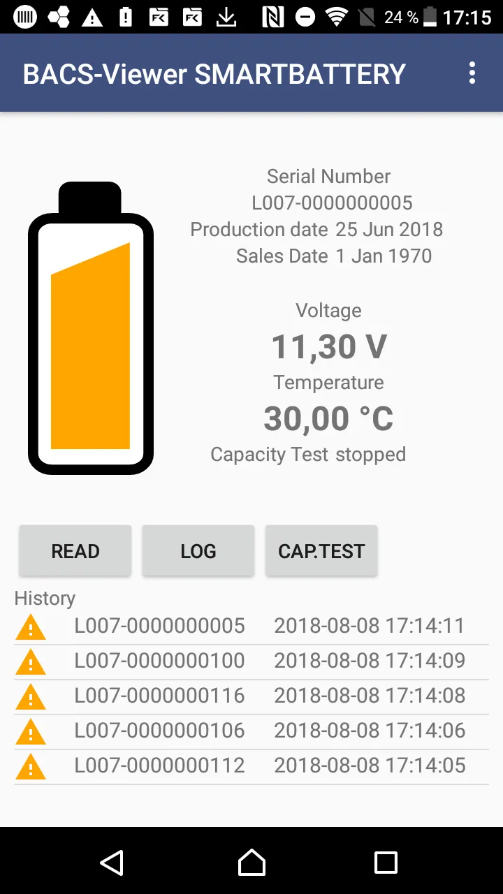 SMARTBATTERY Companion | Indus Appstore | Screenshot