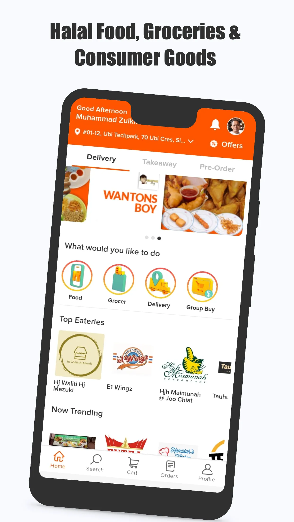 Hungryy: Halal Food Delivery | Indus Appstore | Screenshot