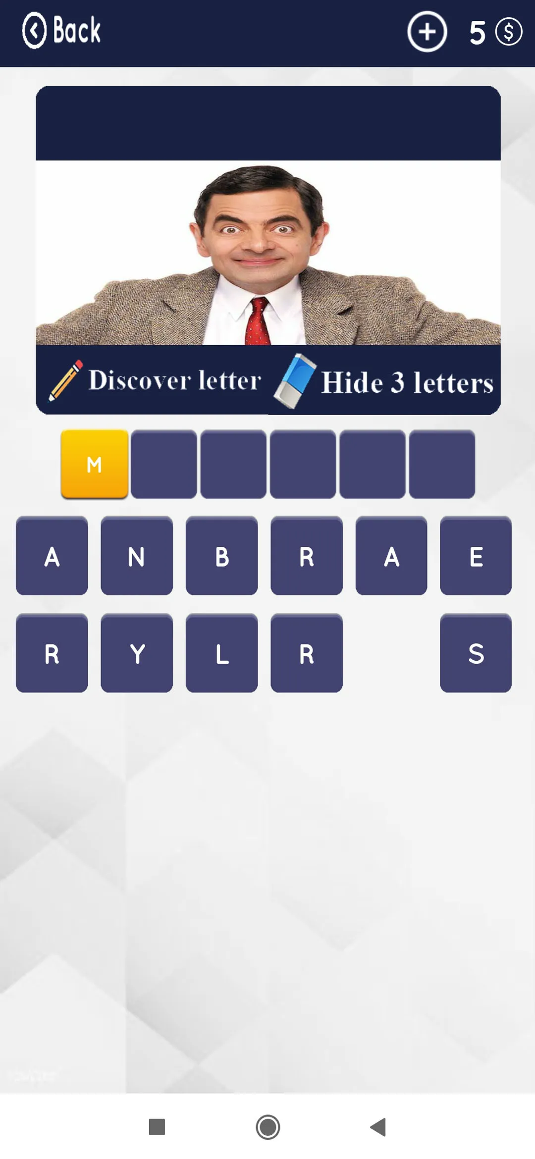 ABYZ Crossword puzzle | Indus Appstore | Screenshot