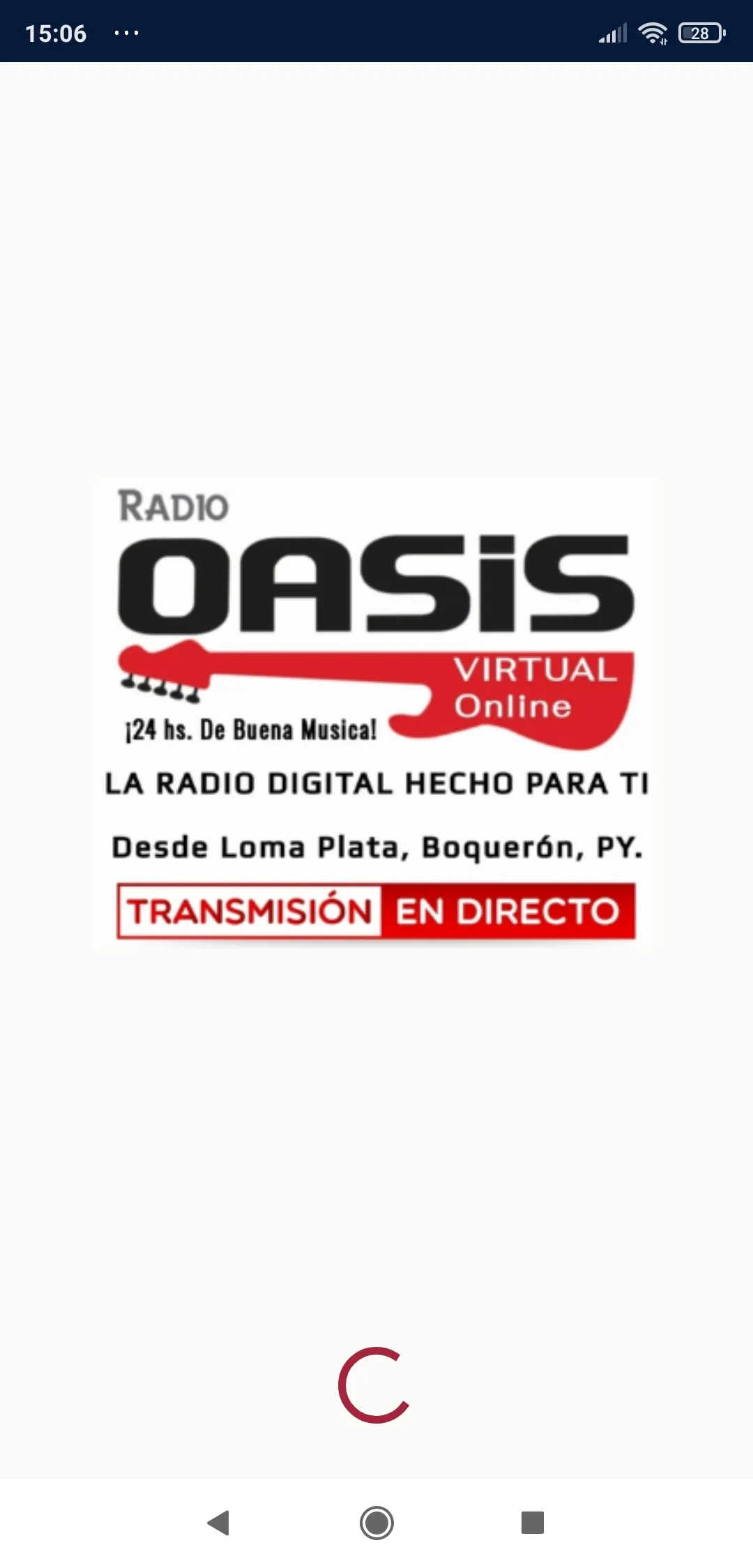 Radio Oasis Virtual - Paraguay | Indus Appstore | Screenshot