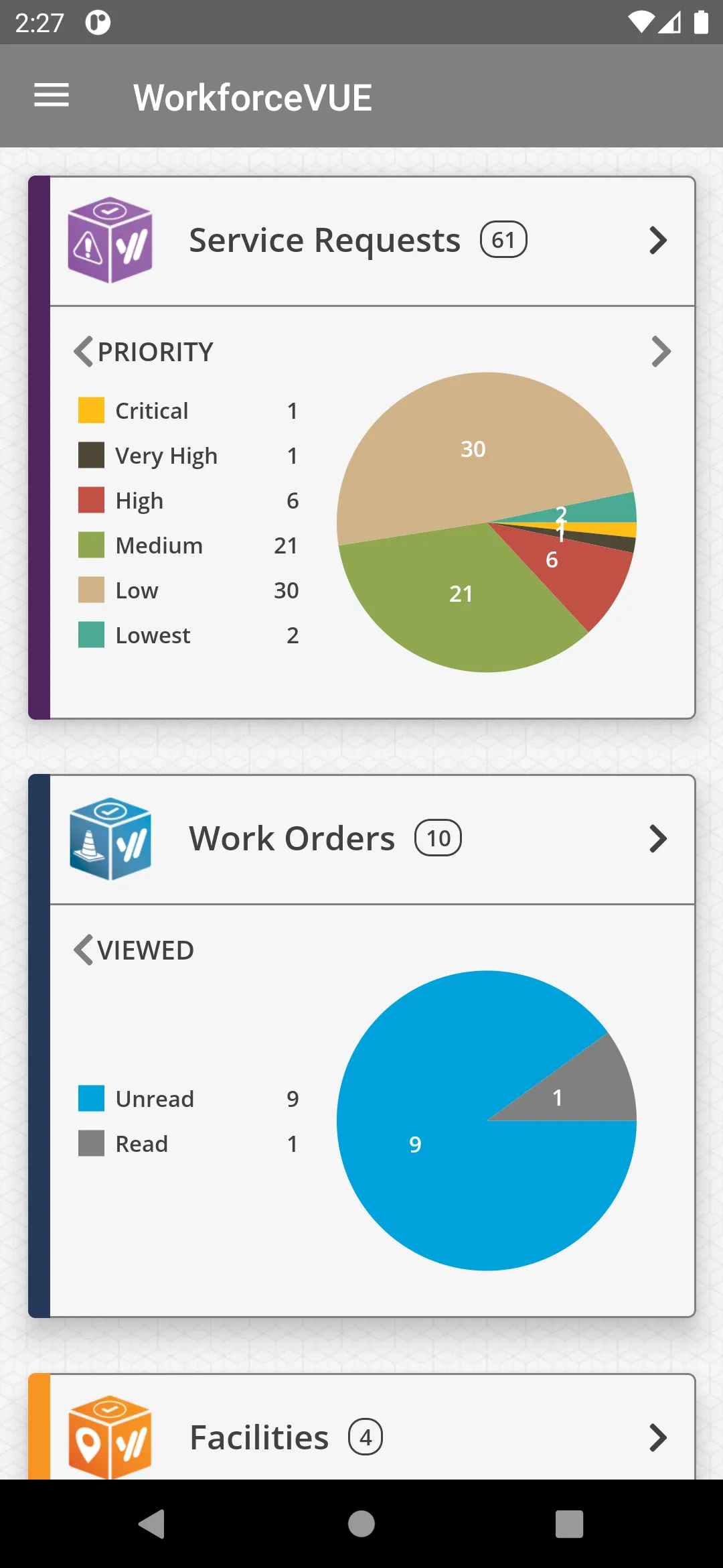 VUEWorks: WorkforceVUE | Indus Appstore | Screenshot