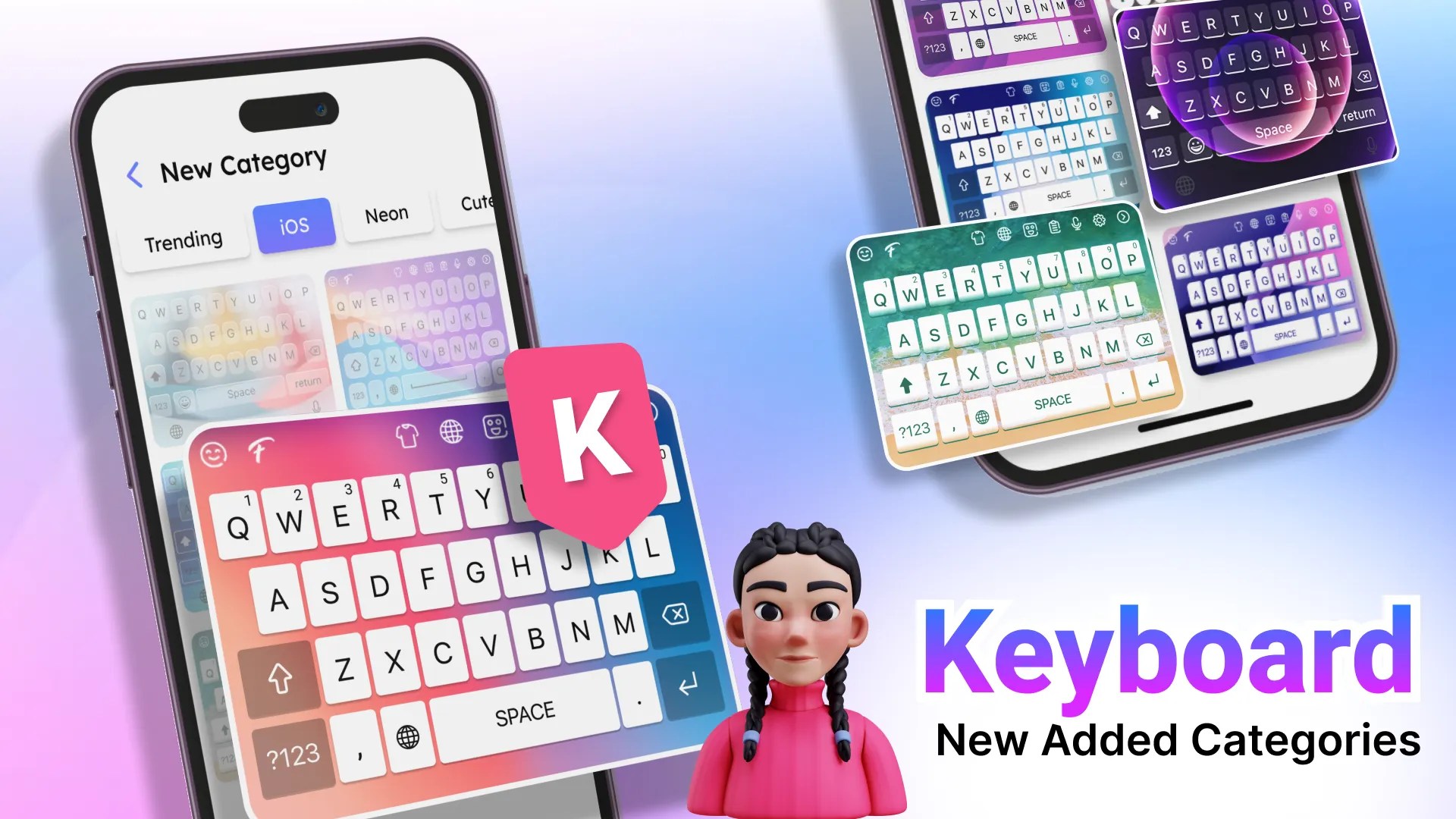 iphone 15 Keyboard Fonts Emoji | Indus Appstore | Screenshot