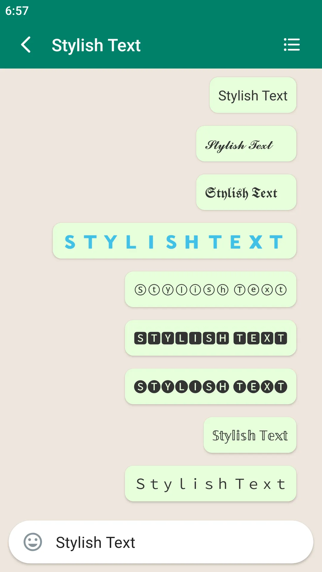 Stylish Text - Symbols, Letter | Indus Appstore | Screenshot