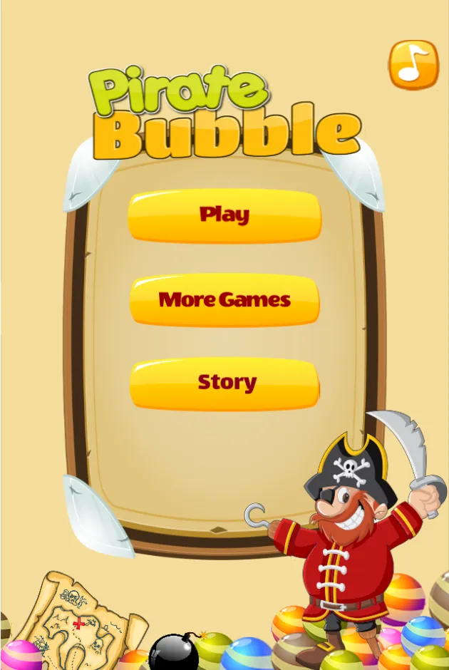 Pirate Bubble Shooter | Indus Appstore | Screenshot