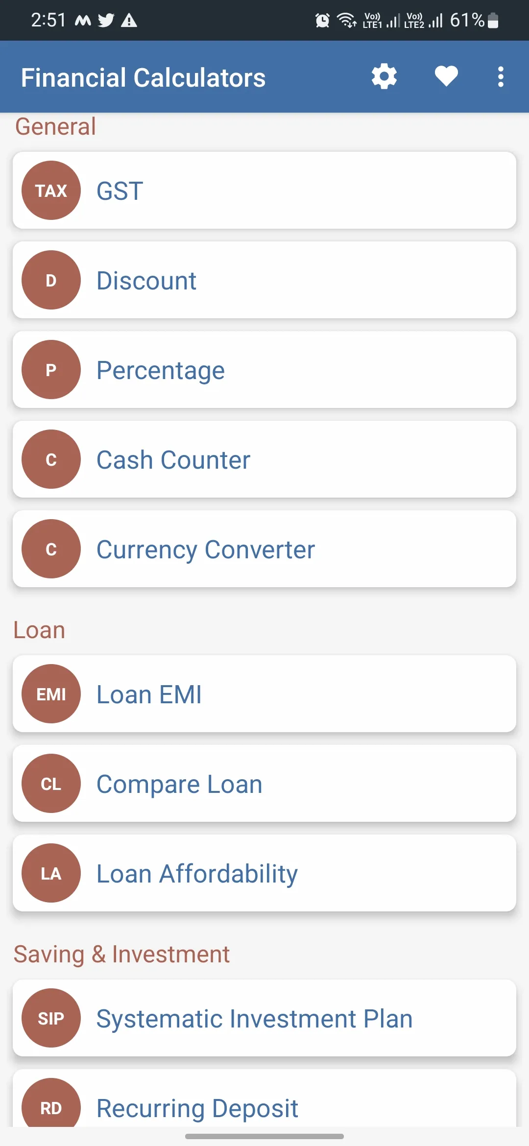 Smart Financial Calculator | Indus Appstore | Screenshot