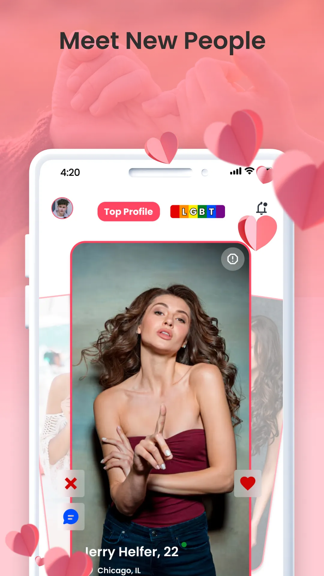 Amoria: Random Chat & Dating | Indus Appstore | Screenshot