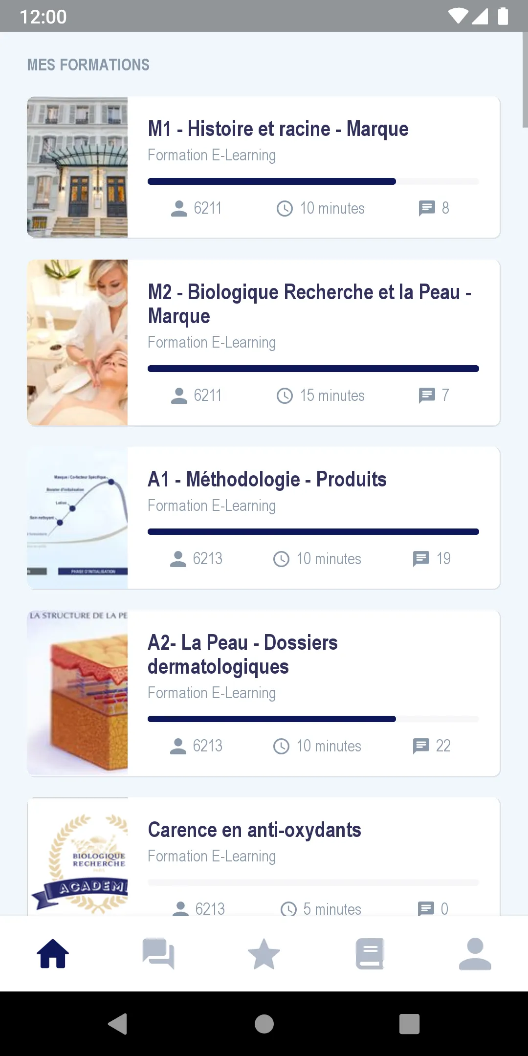 Biologique Recherche Academy | Indus Appstore | Screenshot