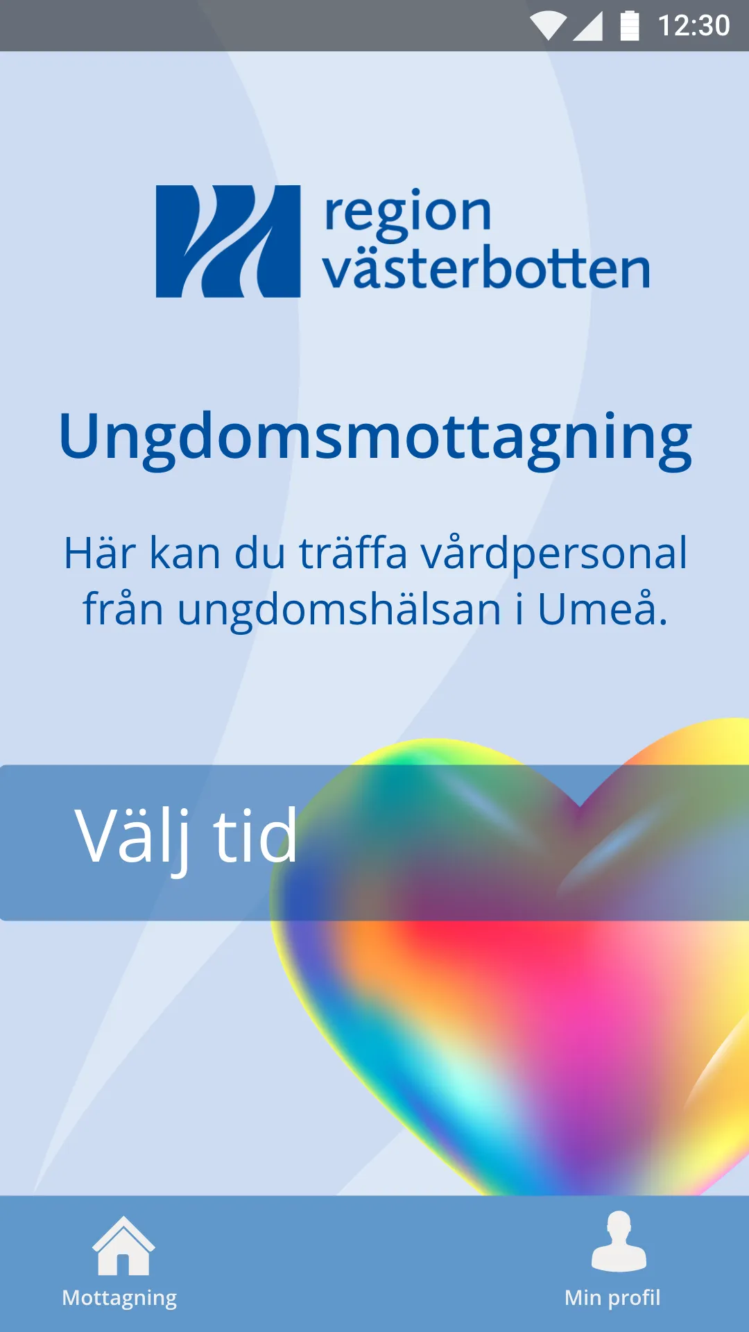 Ungdomsmottagning Västerbotten | Indus Appstore | Screenshot