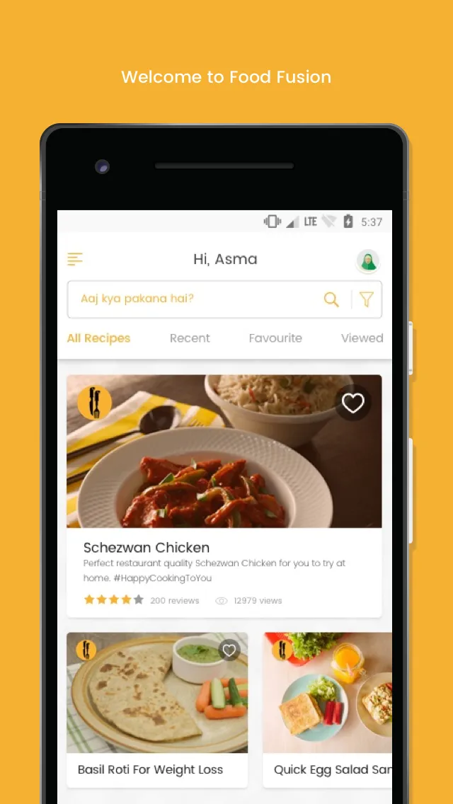 Food Fusion | Indus Appstore | Screenshot