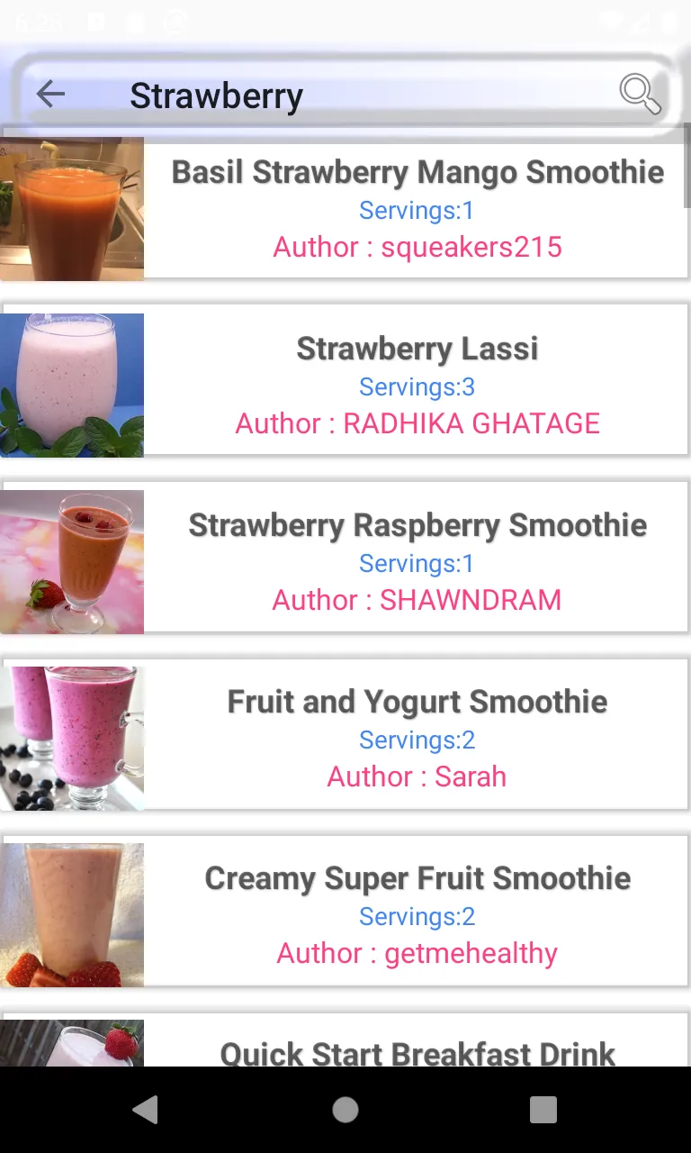 Smoothies: Juice recipe | Indus Appstore | Screenshot