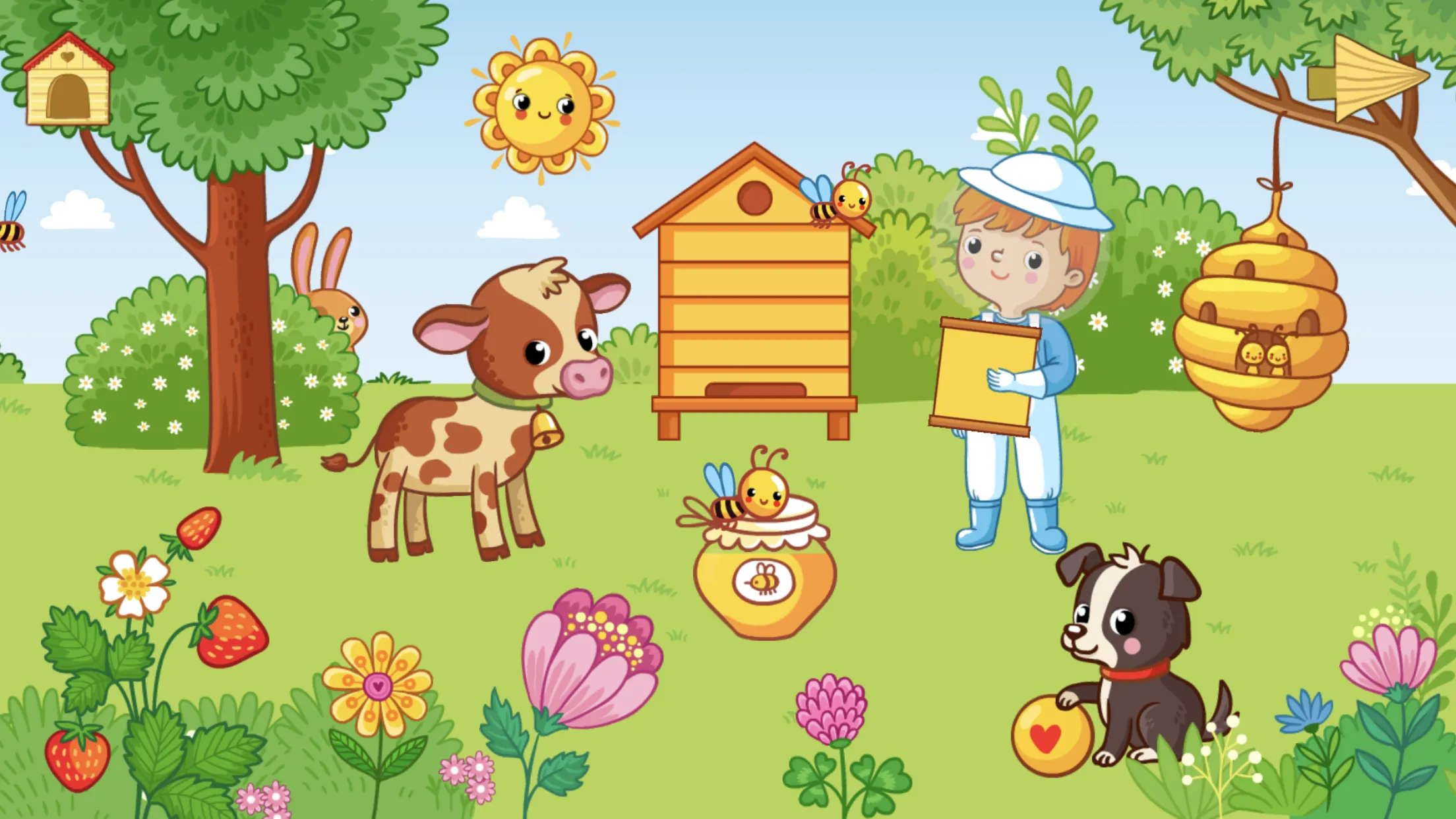 Funny Farm for toddlers kids | Indus Appstore | Screenshot