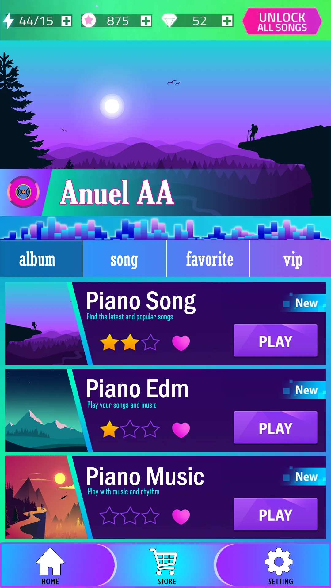 Anuel AA Piano Game Tiles | Indus Appstore | Screenshot