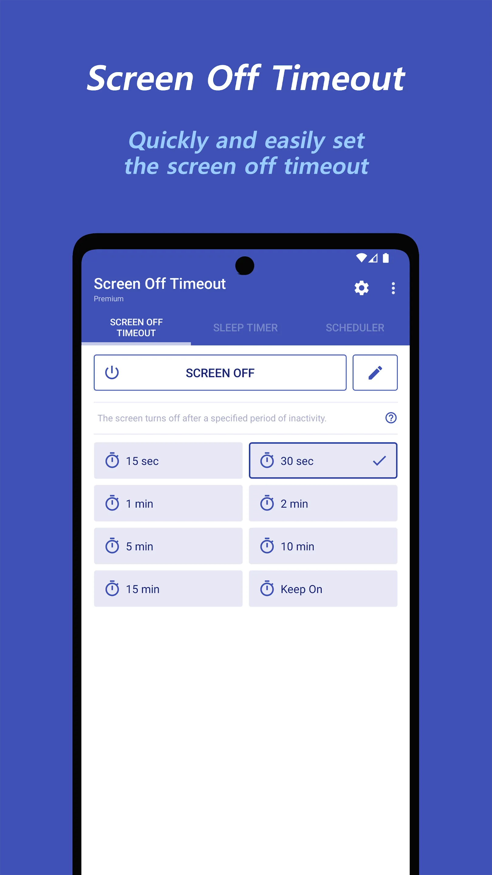 Screen Off Timeout | Indus Appstore | Screenshot