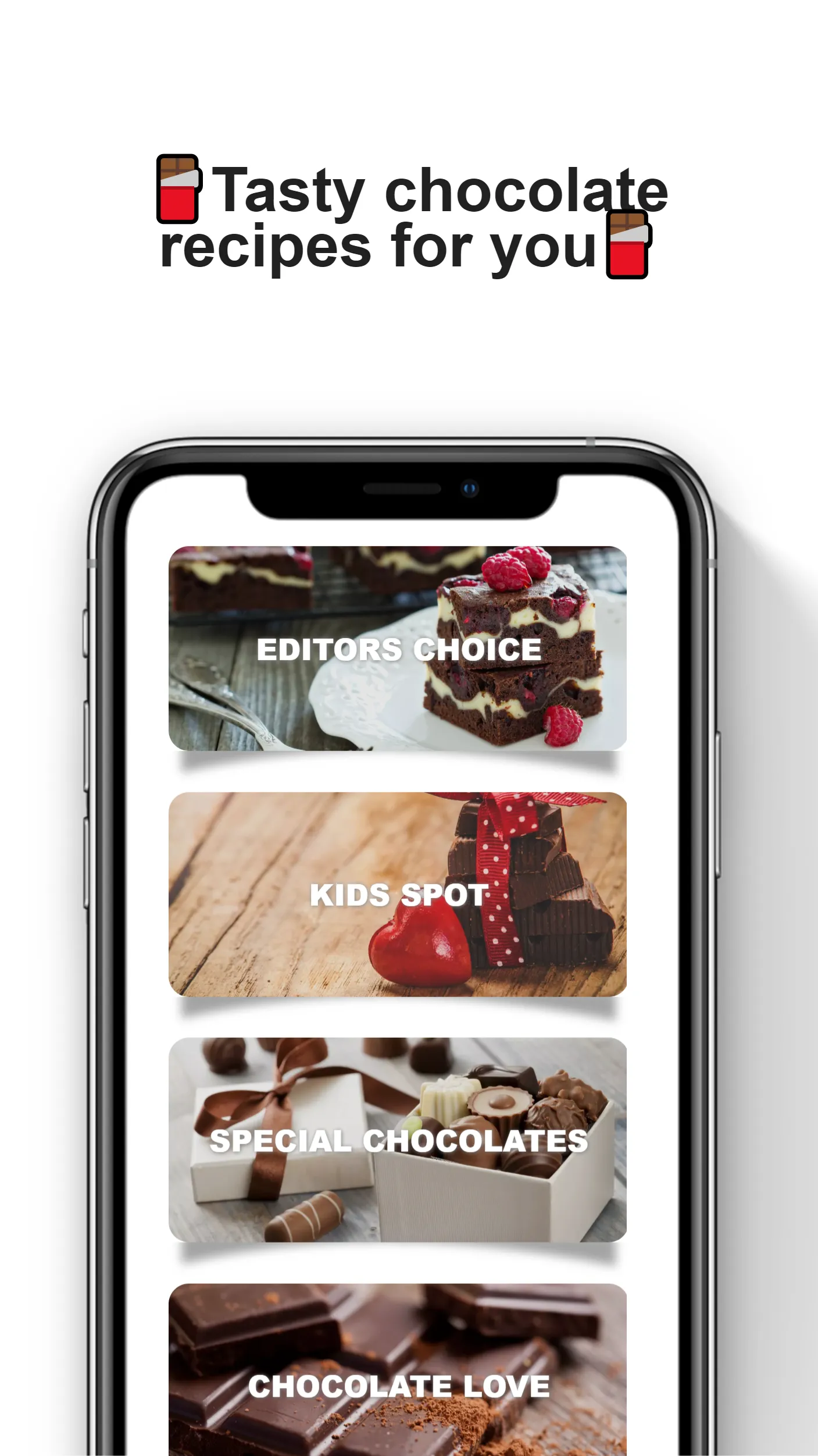 Chocolate Recipes App | Indus Appstore | Screenshot