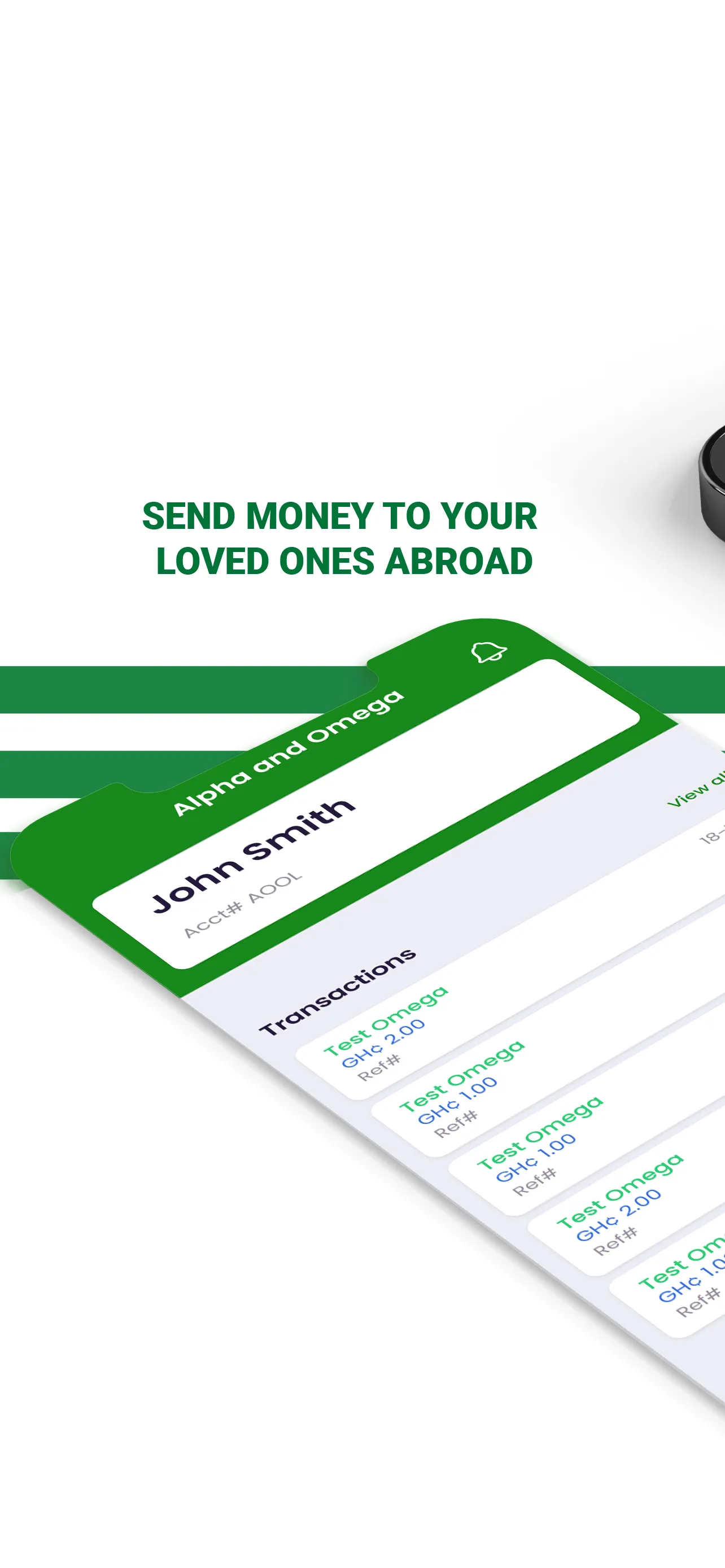 Alpha & Omega - Money Transfer | Indus Appstore | Screenshot