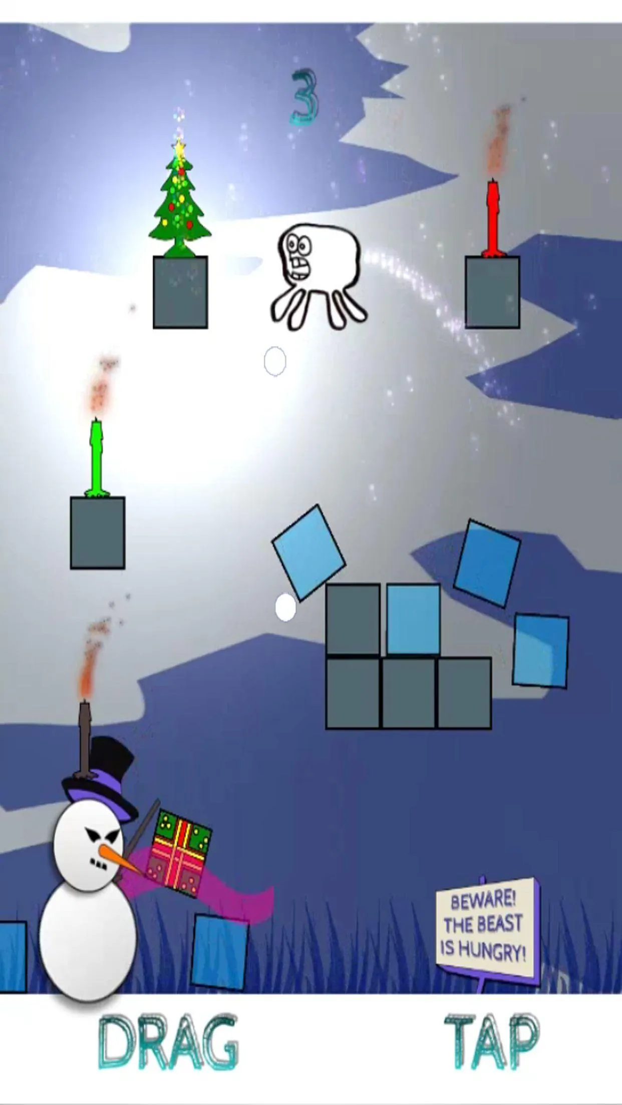 Wiggly Loaf Snowball Battle | Indus Appstore | Screenshot