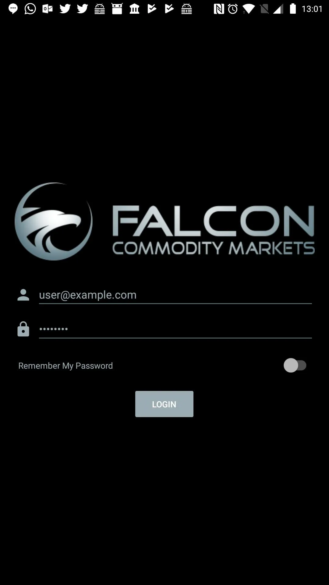 Falcon Commodity Markets | Indus Appstore | Screenshot