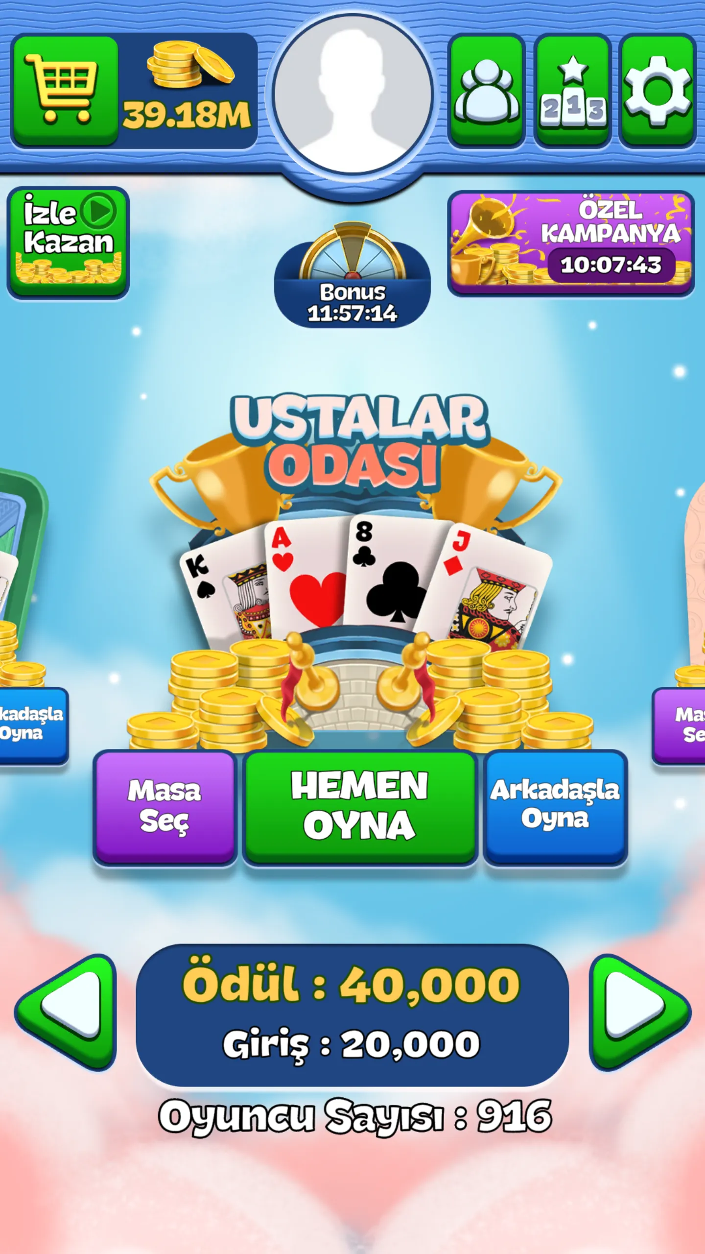 Pişti Master - Gerçek İnsanlar | Indus Appstore | Screenshot