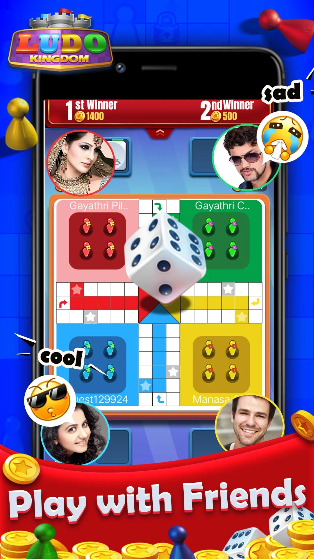 Ludo Kingdom Online Board Game | Indus Appstore | Screenshot