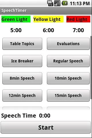 Speech Timer | Indus Appstore | Screenshot