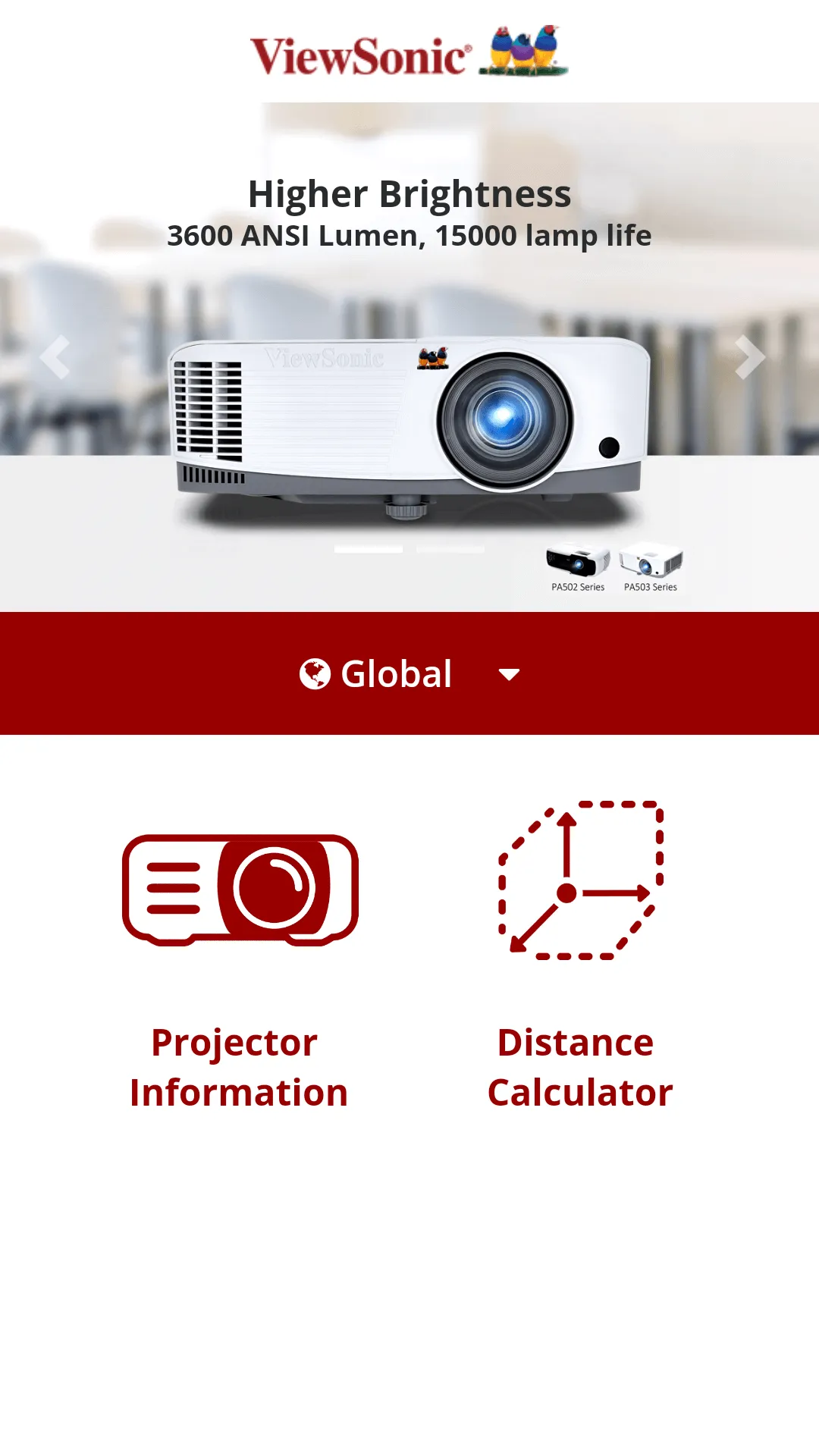 ViewSonic Projector | Indus Appstore | Screenshot