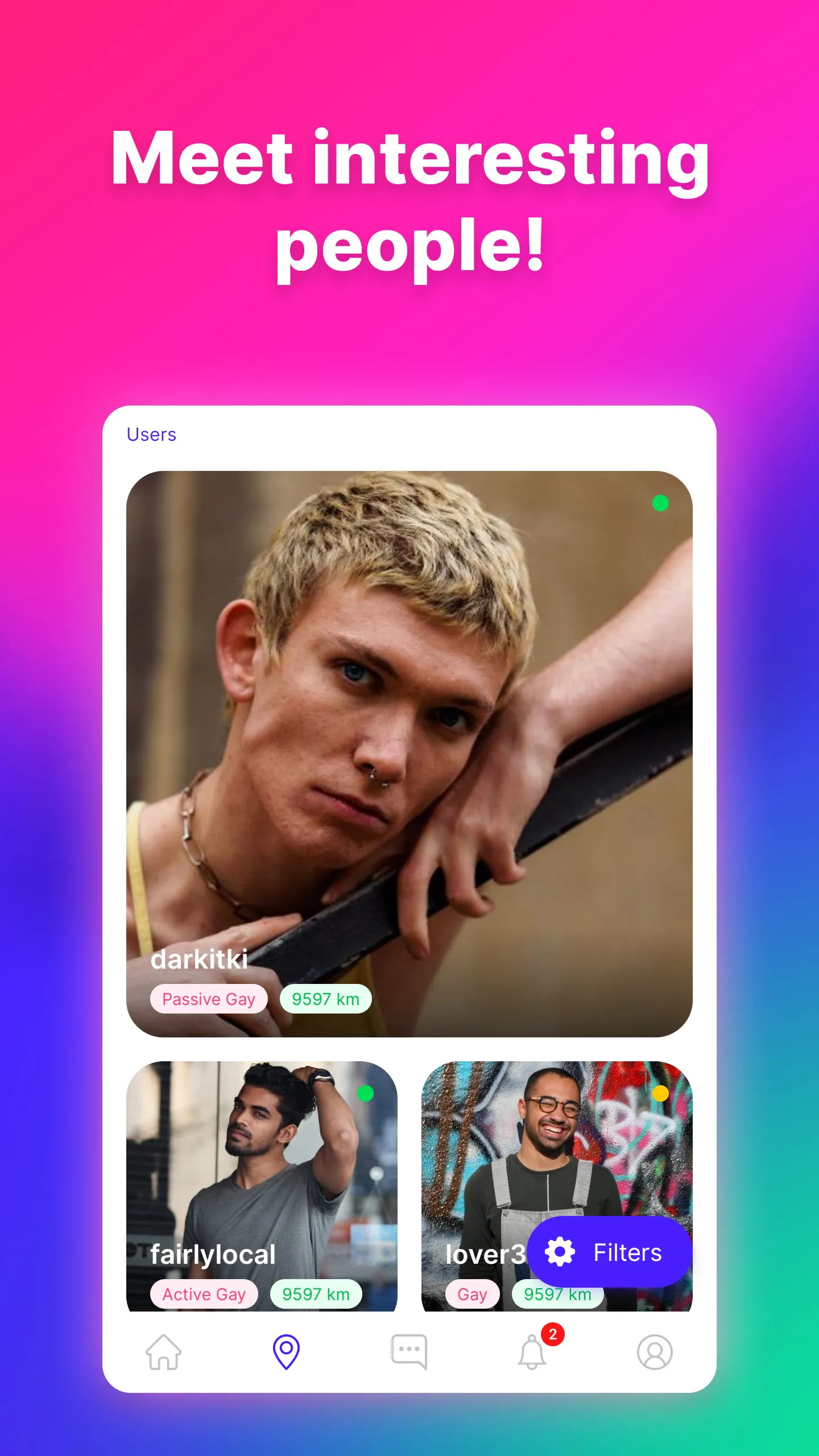 Vanilla Gay Dating & Chat | Indus Appstore | Screenshot