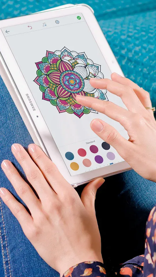 Mandala Coloring Pages | Indus Appstore | Screenshot