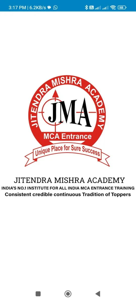 JITENDRA MISHRA ACADEMY JMA | Indus Appstore | Screenshot