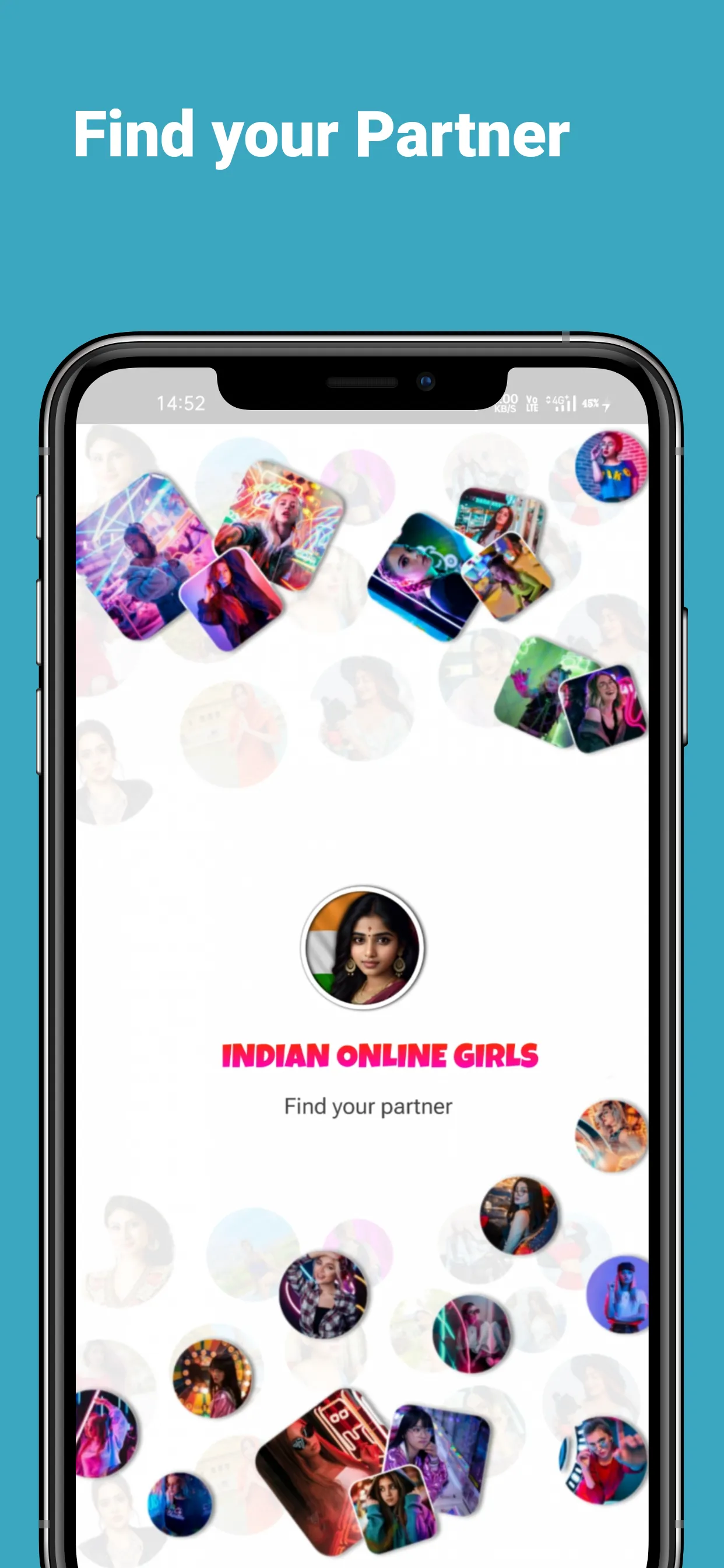 Online Indian Girls Chat | Indus Appstore | Screenshot