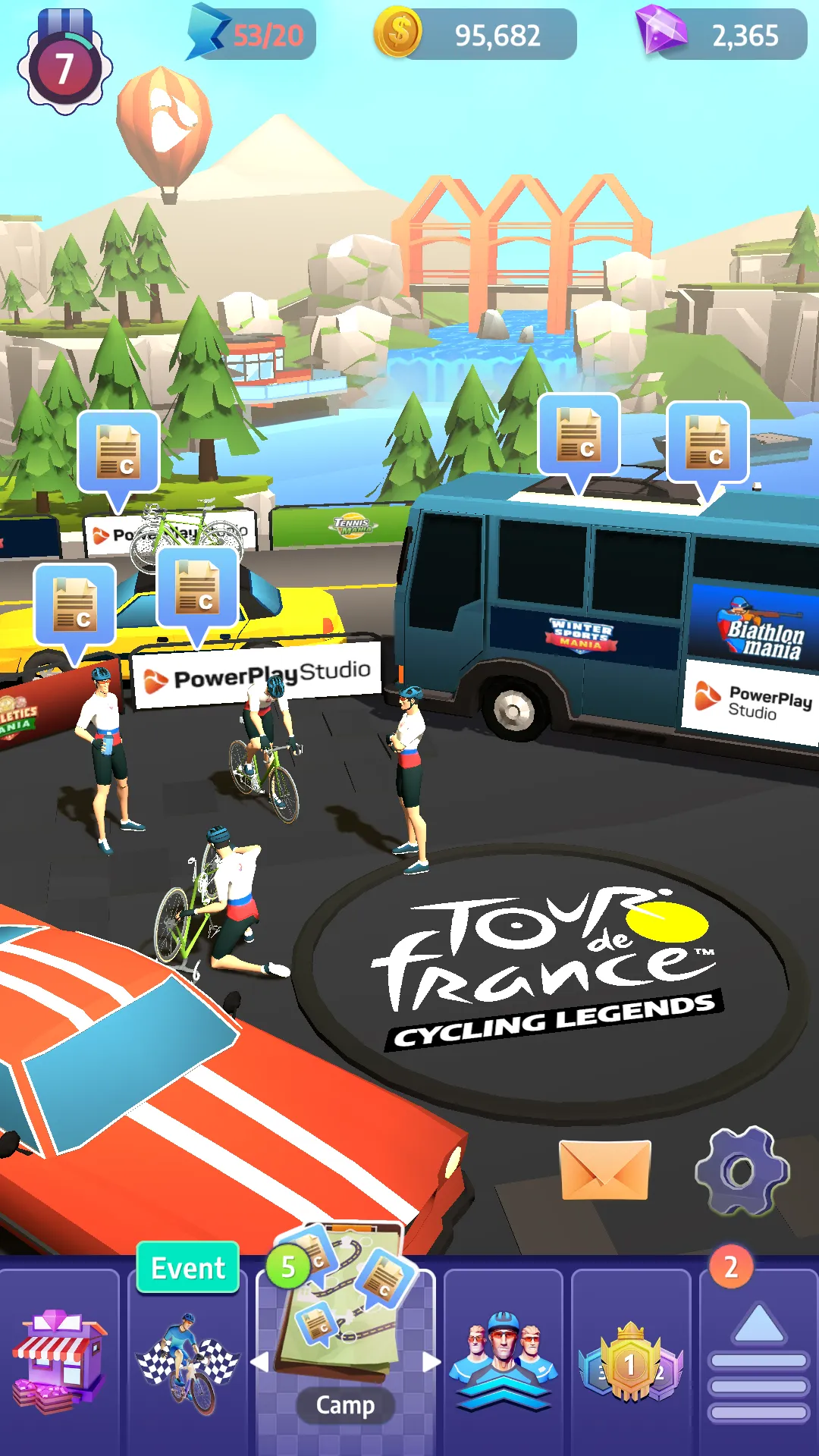 Tour de France Cycling Legends | Indus Appstore | Screenshot