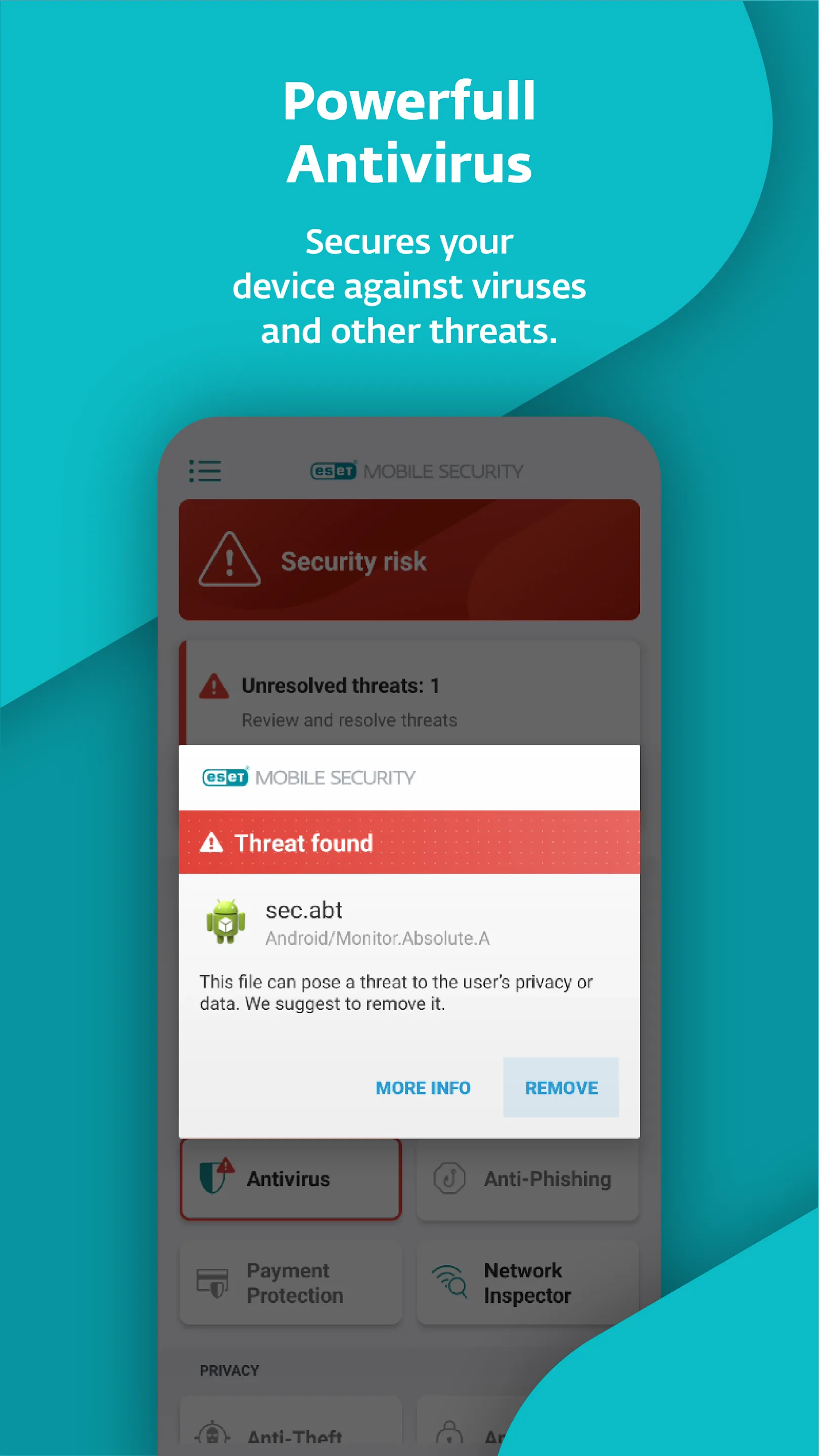 ESET Mobile Security Antivirus | Indus Appstore | Screenshot