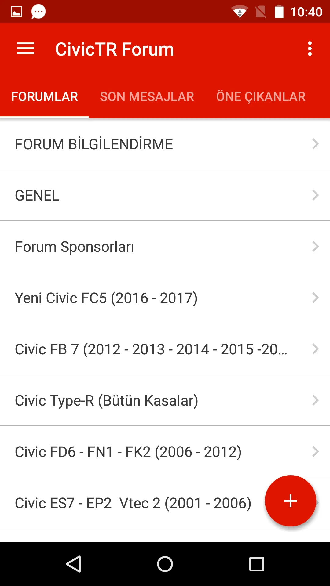 CivicTR Forum | Indus Appstore | Screenshot