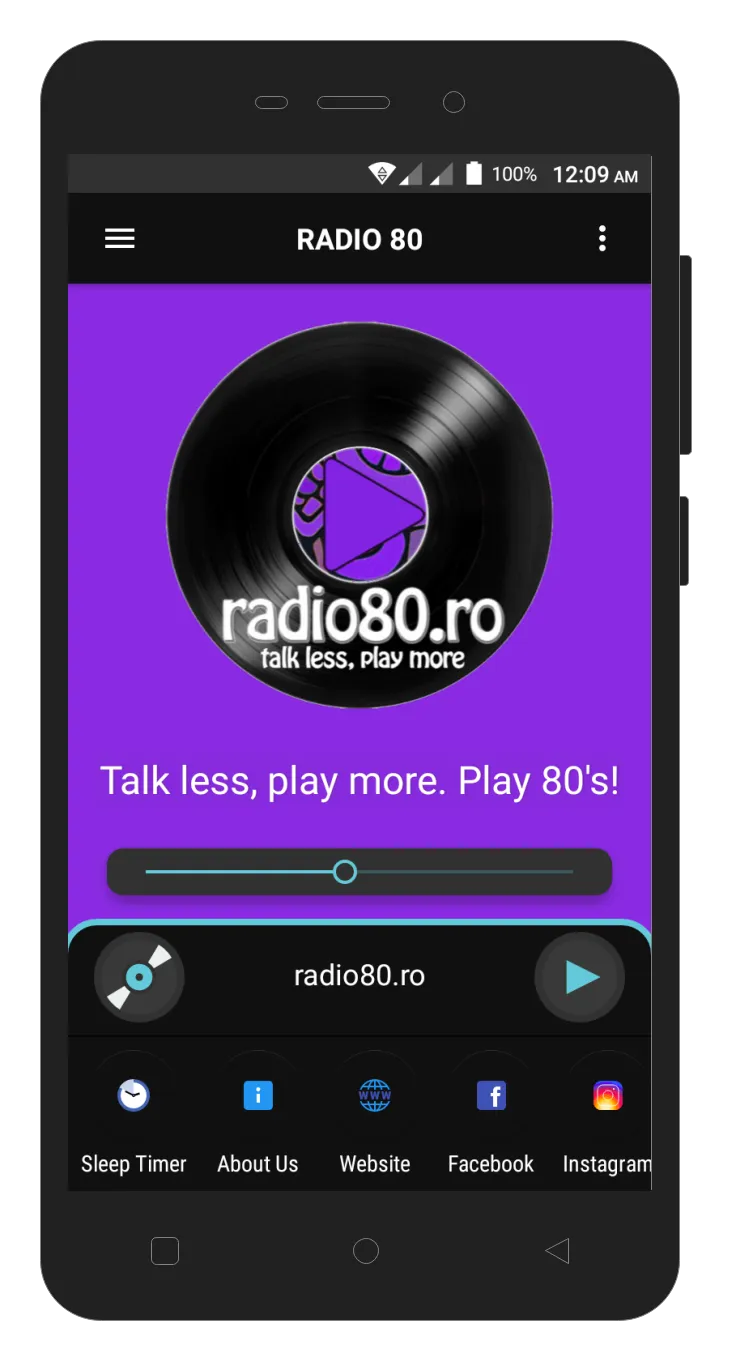 RADIO 80 ROMANIA | Indus Appstore | Screenshot