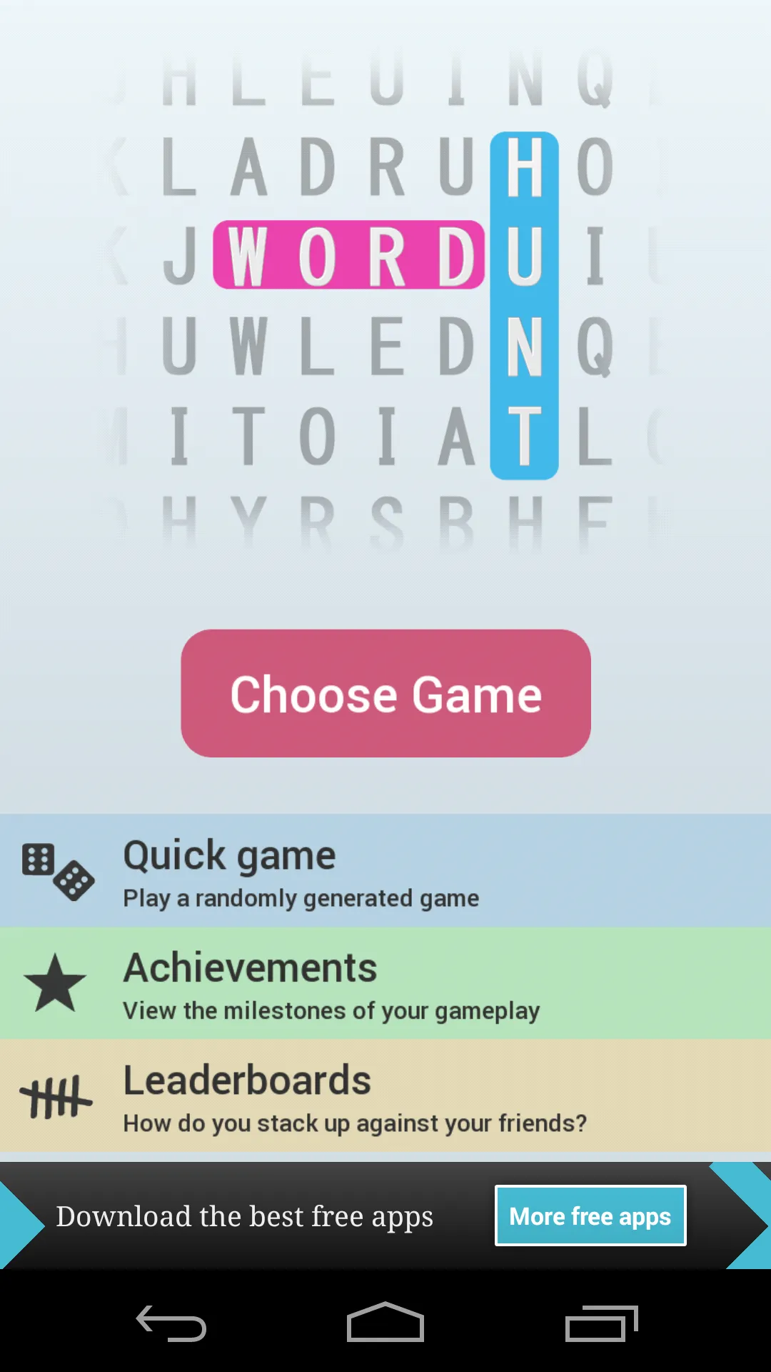 Word Hunt | Indus Appstore | Screenshot