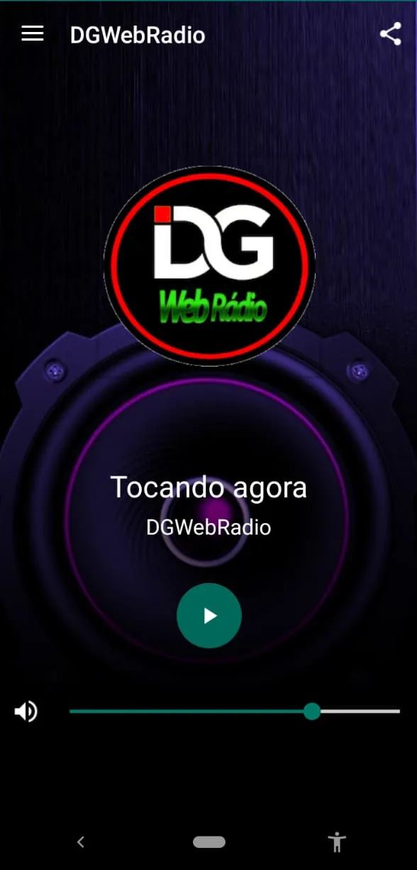 DG Web Rádio | Indus Appstore | Screenshot