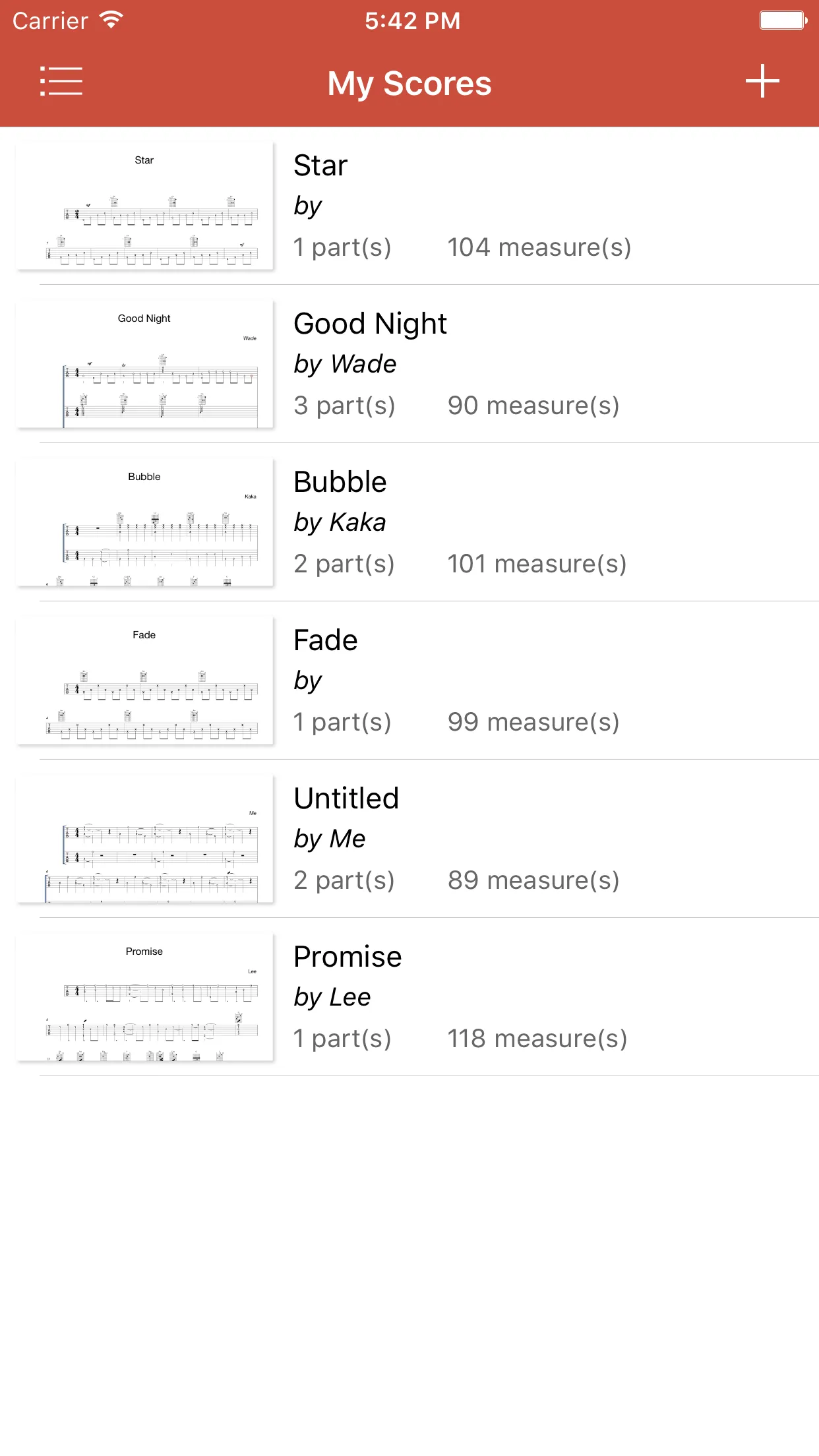 Guitar Notation - Tabs Chords | Indus Appstore | Screenshot