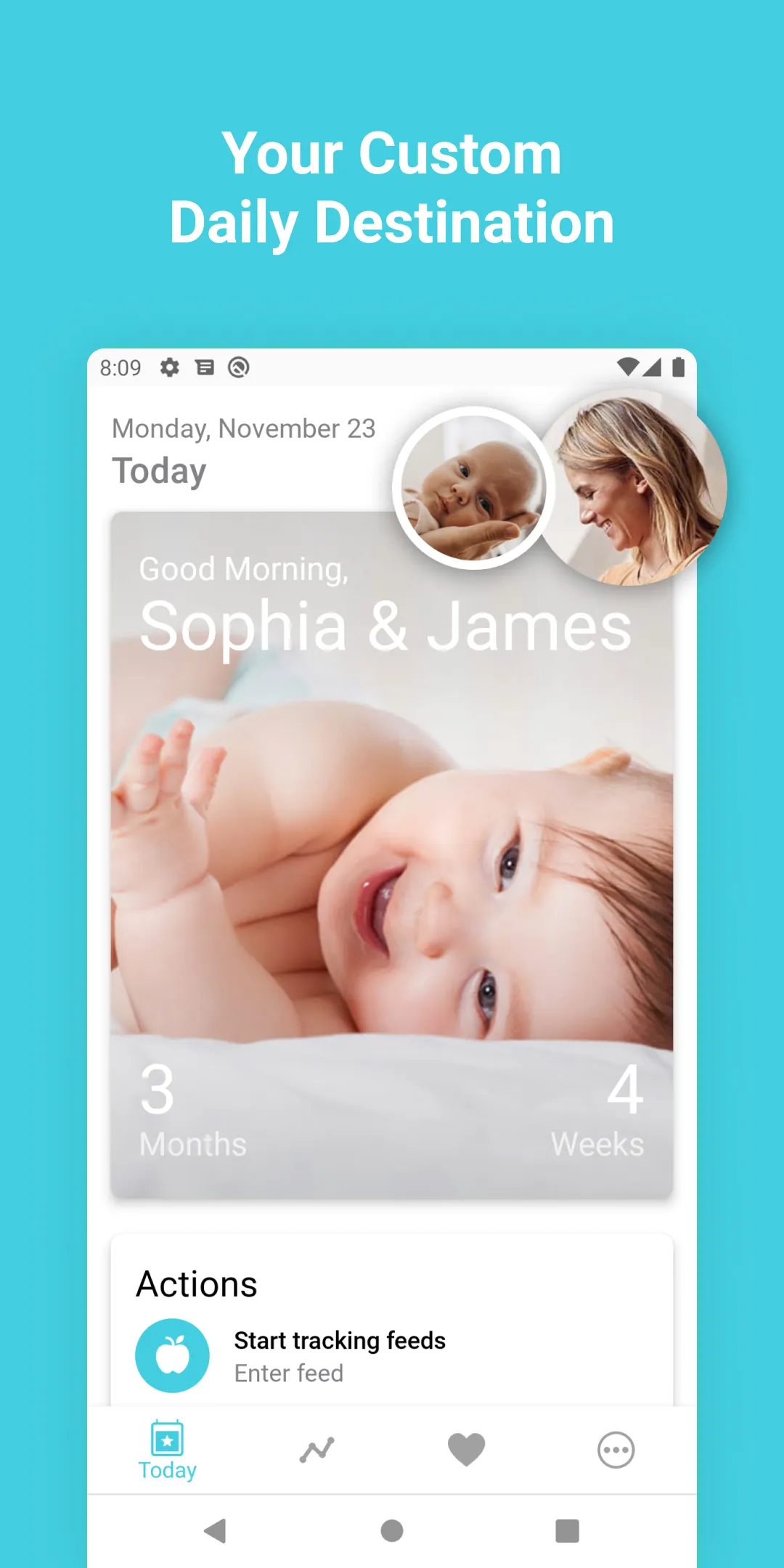 Baby + | Your Baby Tracker | Indus Appstore | Screenshot