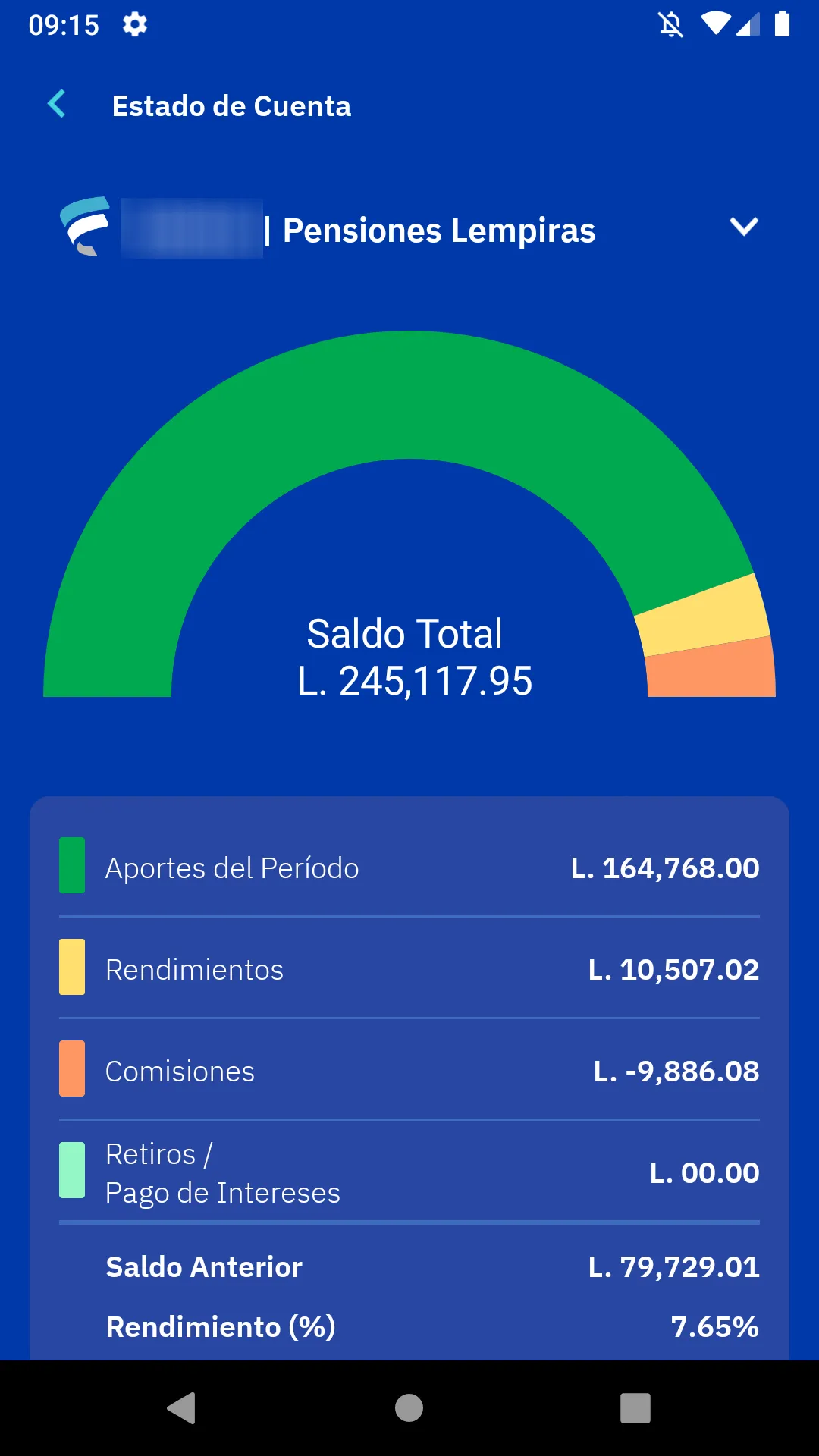 Ficohsa Pensiones y Cesantías | Indus Appstore | Screenshot