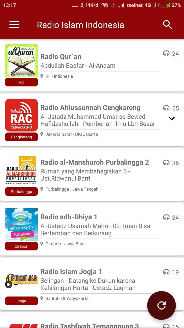 Radio Islam Indonesia | Indus Appstore | Screenshot