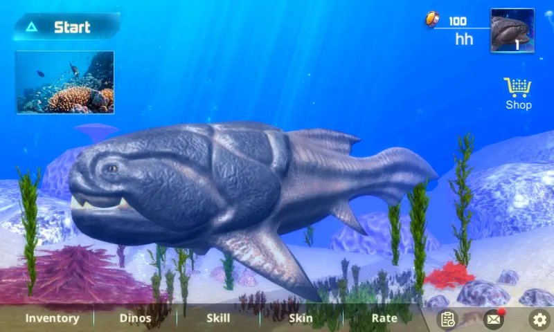 Dunkleeosteus Simulator | Indus Appstore | Screenshot