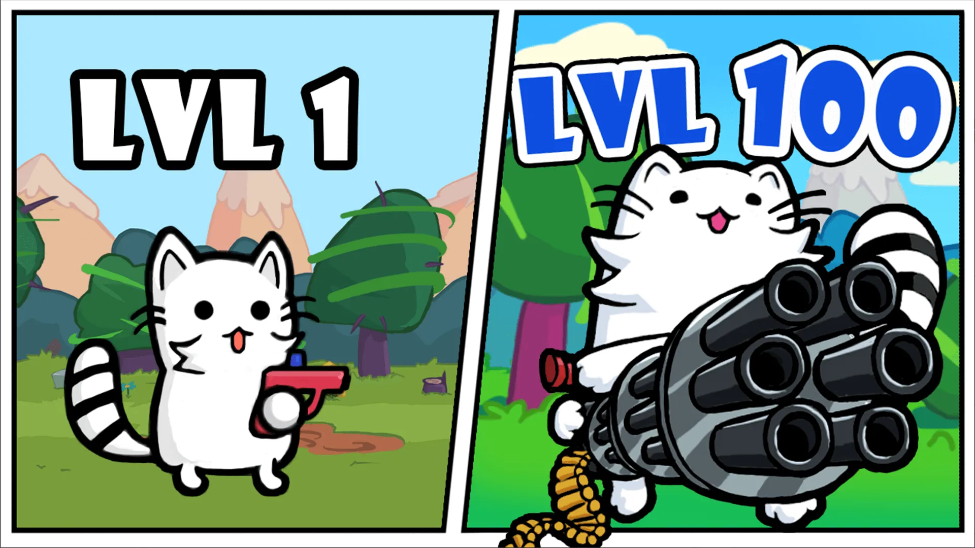 Cat shoot war: offline games | Indus Appstore | Screenshot