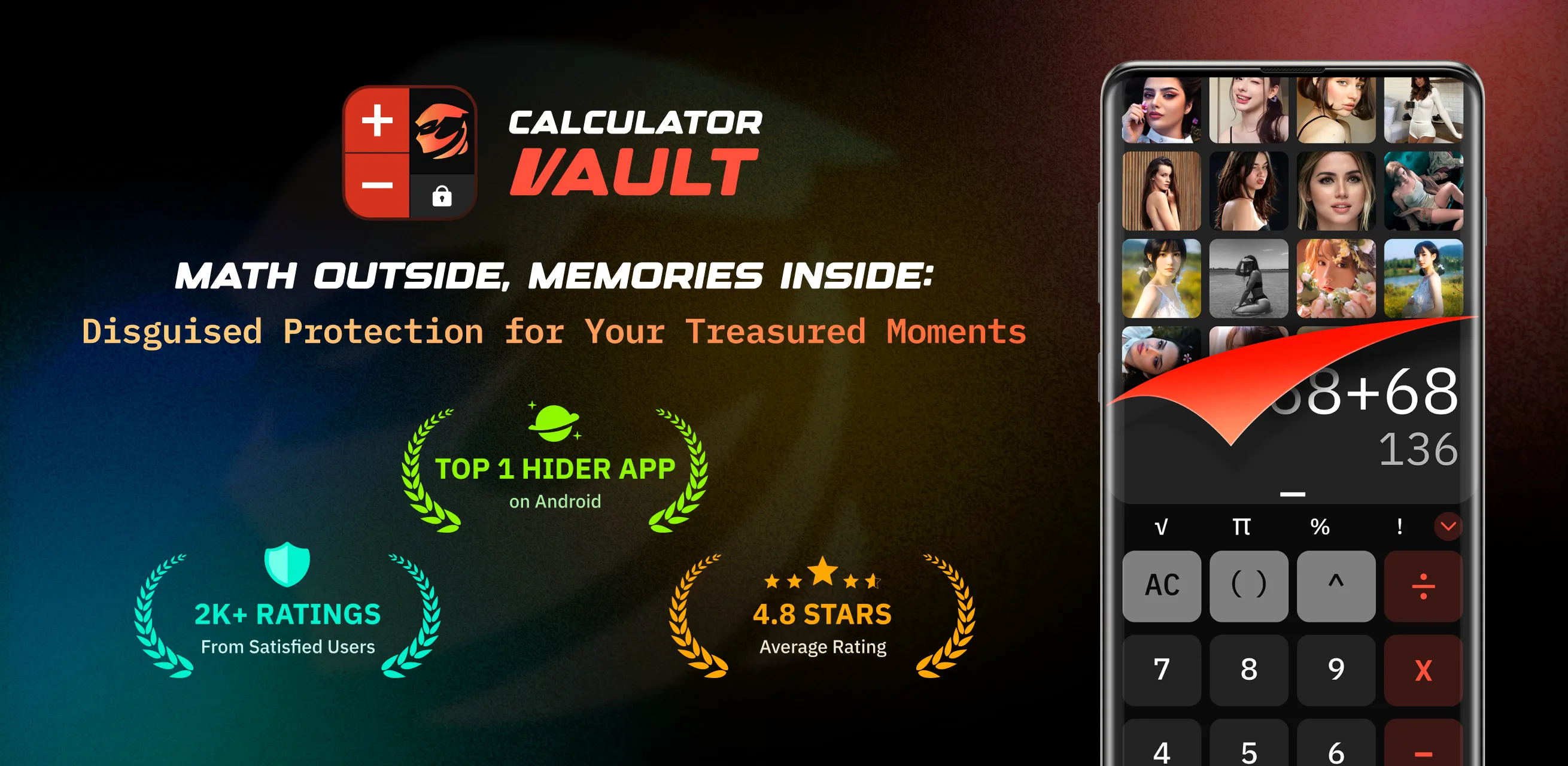 Calculator Vault & Photo Hider | Indus Appstore | Screenshot