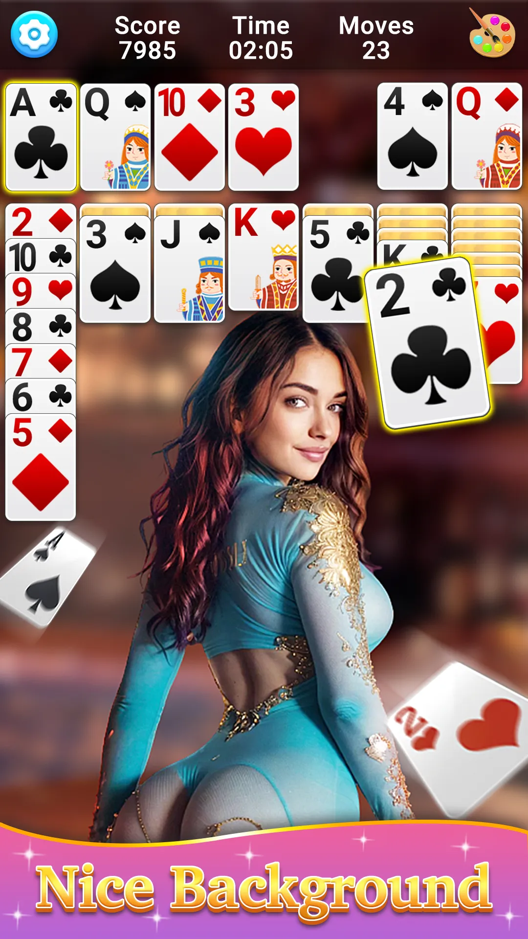 Solitaire Collection Girls | Indus Appstore | Screenshot